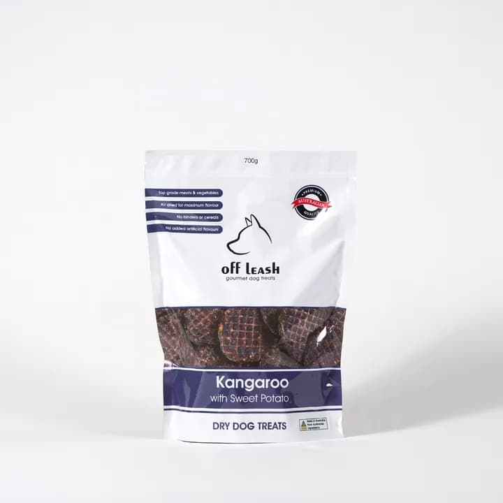 Off Leash Kangaroo & Sweet Potato Dog Treats